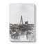 The London Skyline With The Shard In Abstract - Wrapped Canvas Print-55302791