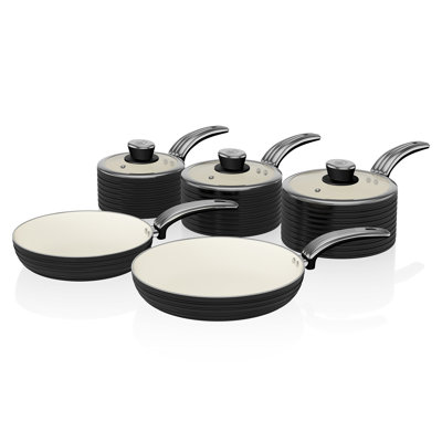 Saaim 5 - Piece Aluminum Cookware Set