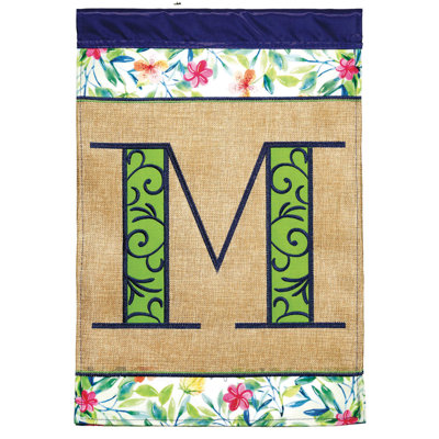 Drapeau de jardin en polyester 2 pi 1 pi 6 po x 1 pi Bitner
