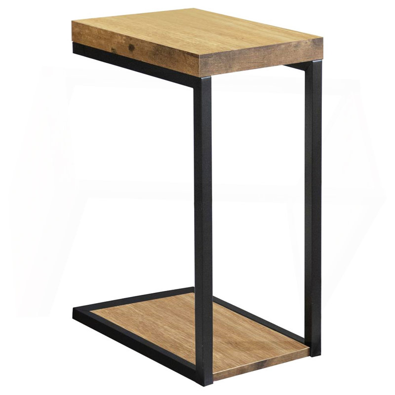 Black Snack Table_Coffee Table, Brown