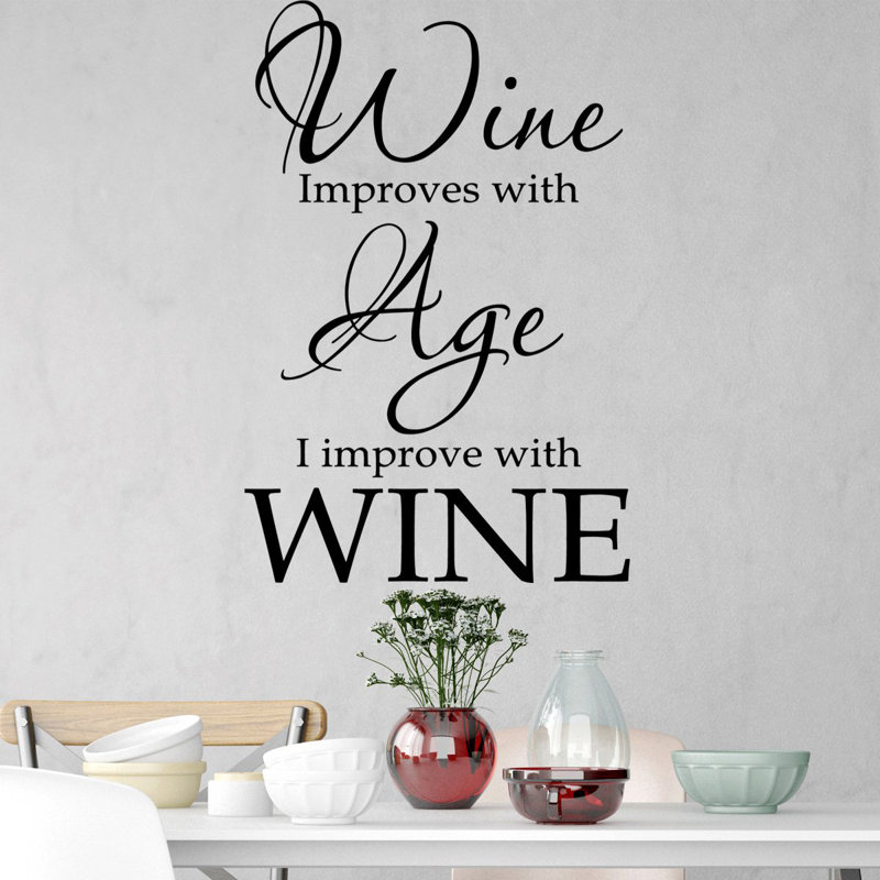 Text & Numbers Wall Decal