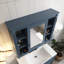 36'' Freestanding Bathroom Vanity With Mirror Cabinet And Sink-1497682995