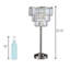 LAMPE DE TABLE CONTEMPORAINE EN CRISTAL 27,5 "H-600745008-554010989