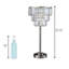 Lampe de table contemporaine 27,5 "avec abat-jour en cristal, lampe décorative moderne pour la maison-554010989-600745008