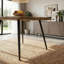 Calantha Metal Base Dining Table-133181476