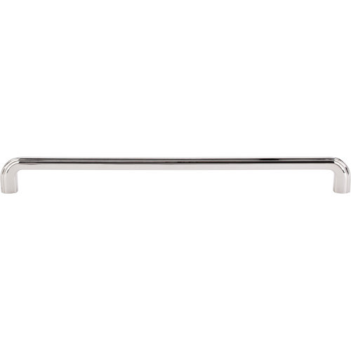 Victoria Falls Bar Pull, Polished Nickel, 12" Center to Center
