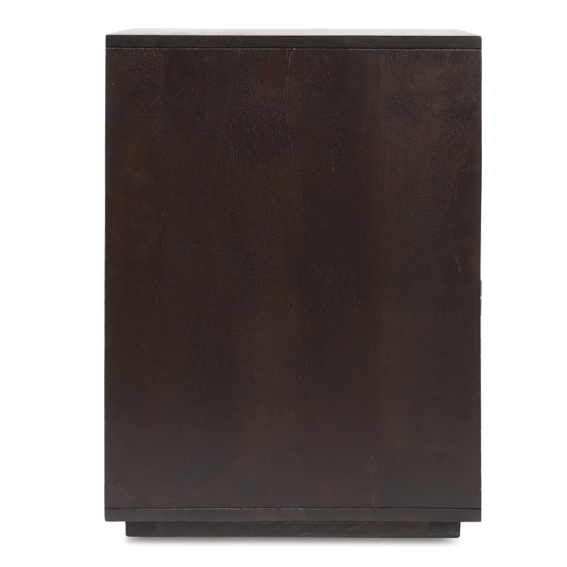 Denman 2 - Drawer Solid Wood Nightstand