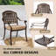 Fauteuil de salle à manger Spinella