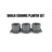 3 - Piece Pot Planter Set with Tray-98951309