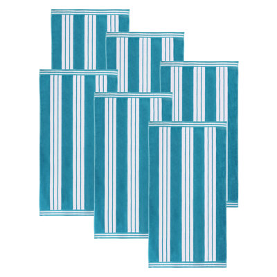 Chira Striped Cotton Beach Towel