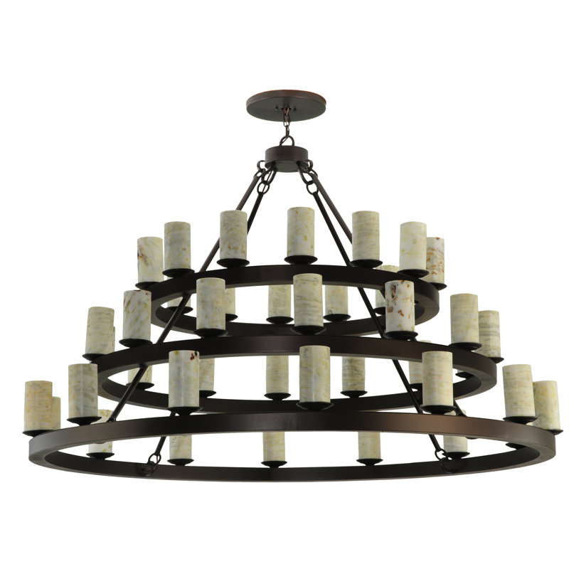 Rustic Lodge 42 - Light Chandelier
