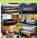 Custom Size 5" H Cushion Cover – Bench/Window Seat Slipcover Replacement – Cushion Cover Only