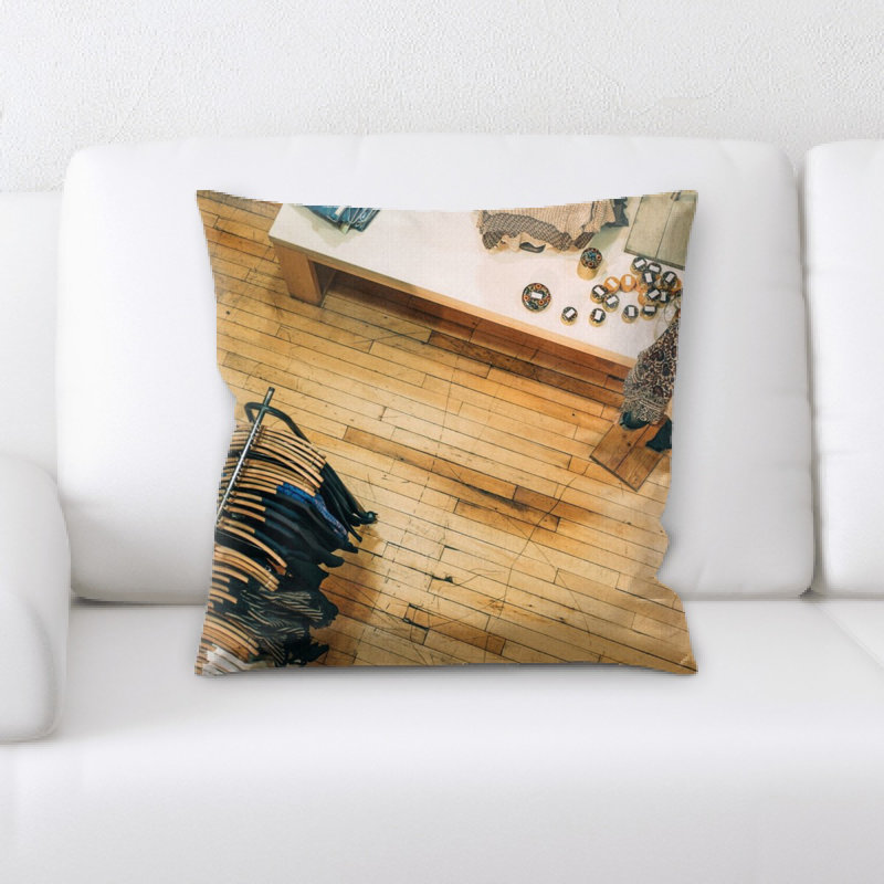 Microsuede Throw Pillow