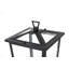 Lampadaire d'extérieur 9,5 pouces noir Deidra