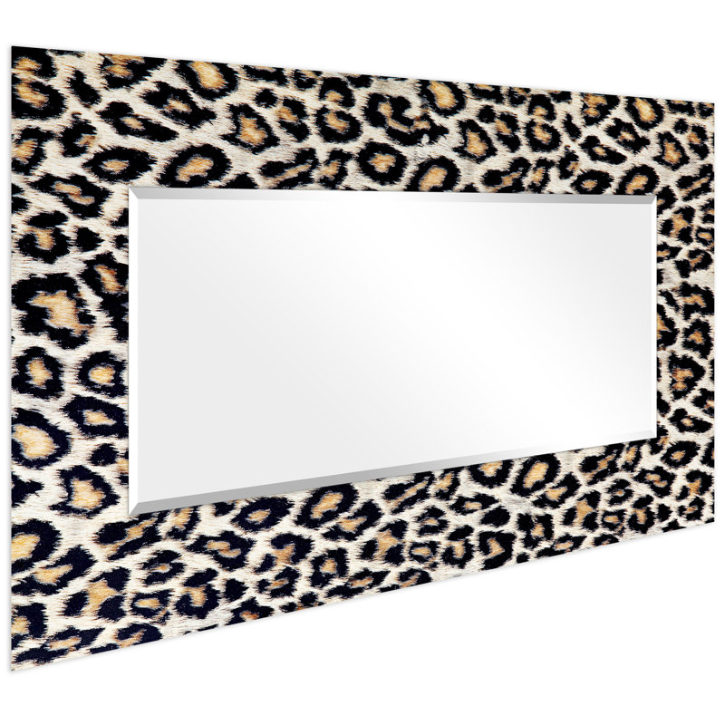 Miroir mural moderne biseauté