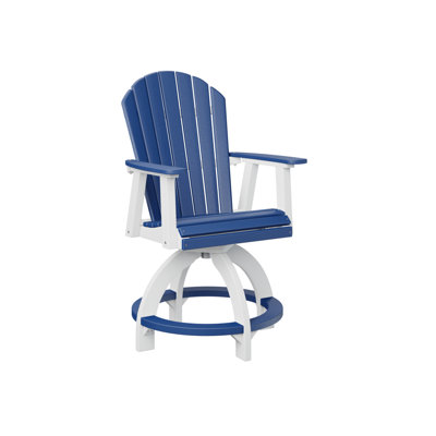 Chaise de comptoir pivotante Dawnita