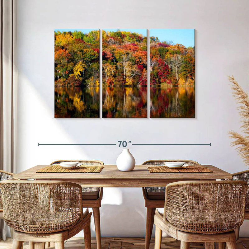Alvord Fall Forest, 36" H x 57" W
