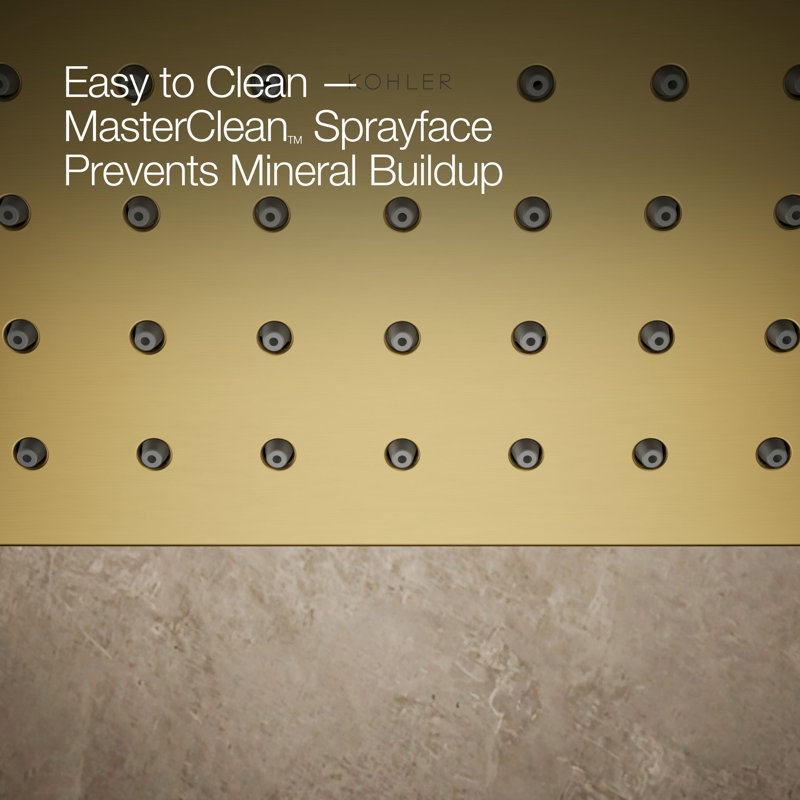 Parallel™ Pressure Balanced Tub and Shower Faucet, Vibrant Brushed Moderne Brass