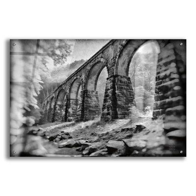 Art mural en verre Aqueduct 1 'par Nathan Larson