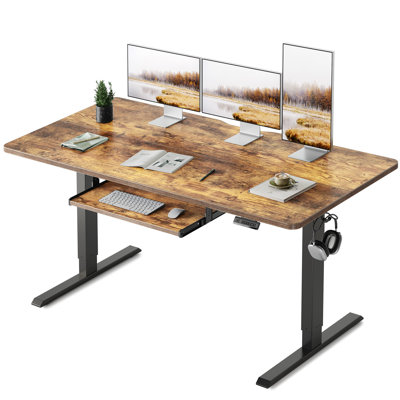 Iya Adjustable Metal Base Standing Desk