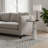 Poste Marble Column End Table