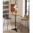 Mabel Counter Stool with Metal Frame-29393998