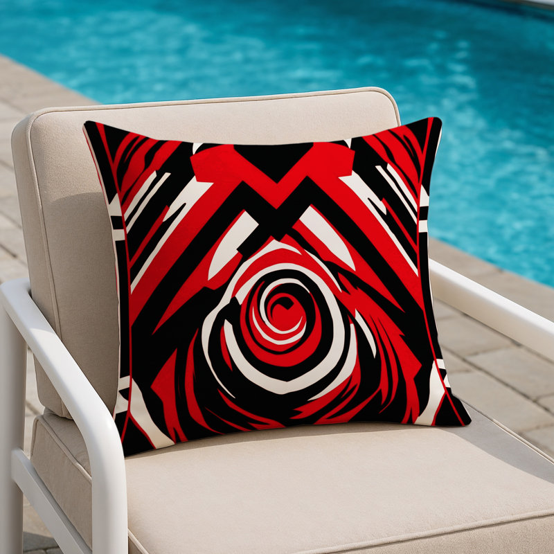 Abyss Indoor And Outdoor Pillow, Square 16"