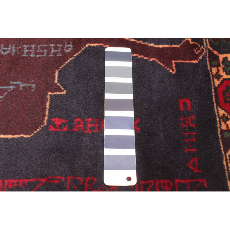 Tapis bleu marine 3 pi 6 po x 6 pi 4 po Wysocki