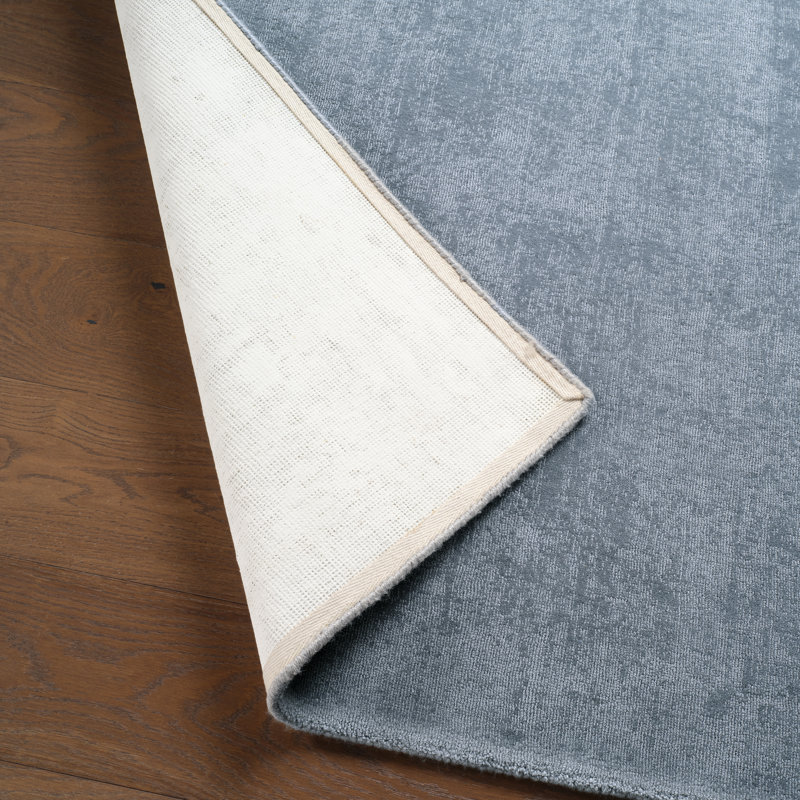 Area Rug, Blue, Rectangle 9'6" x 13'6"