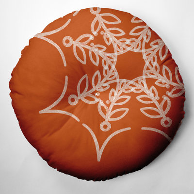 Geometric Reversible Throw Pillow