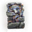 Polystone 5-Tier Rainforest Rock Water Fountain with Light-2057285536