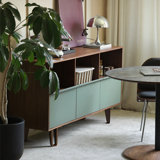 Nordic style simple modern sideboard