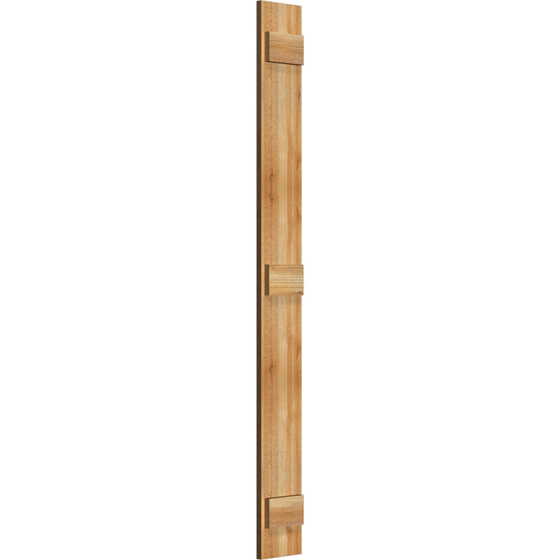 TimberCraft 5 3/8 "planches jointes à panneaux n-batten, cèdre rouge de l'Ouest (par paire), 10 3/4 po, 63 po