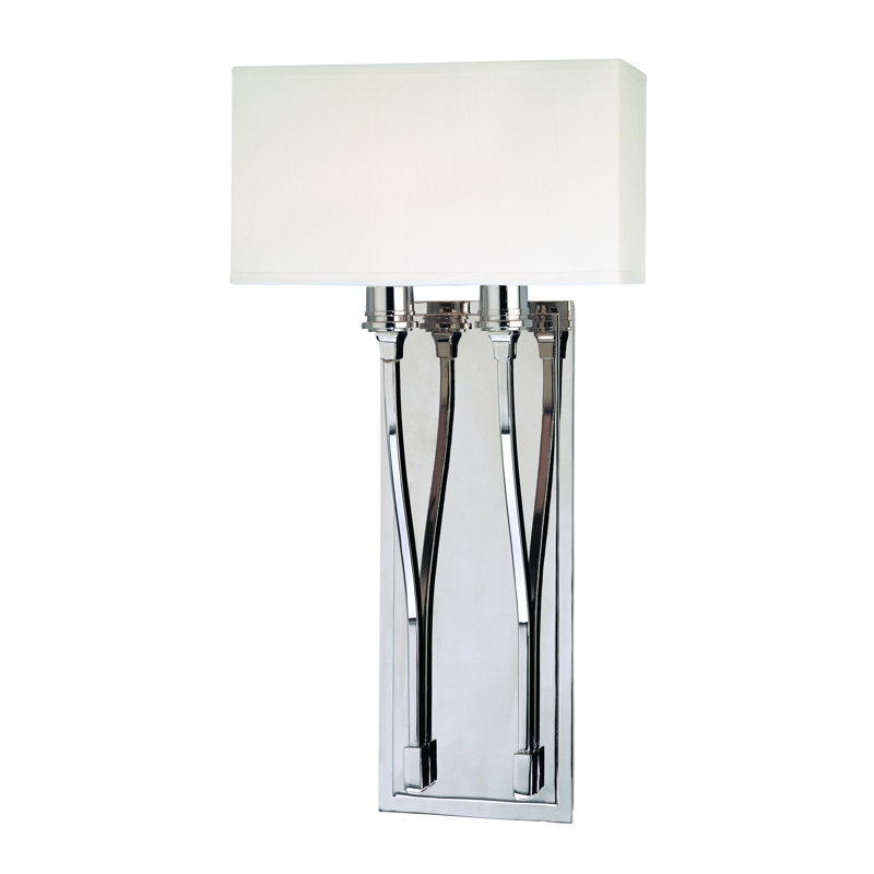 Selkirk Armed Sconce, Satin Nickel