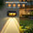 Solar Powered Integrated Led Deck Light Pack