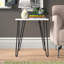 Ewalt Side Table with metal legs-1979876425