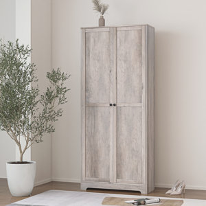 Soheila Double Door Five-Tier Wardrobe Storage Cabinet(incomplete)