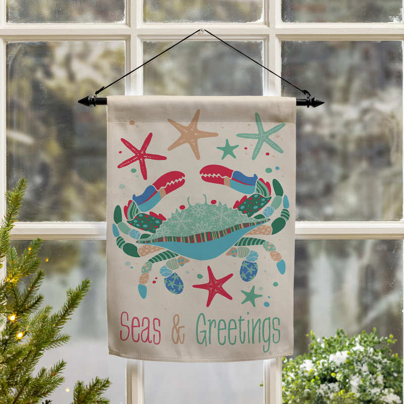 Drapeau de jardin Seas & Greetings