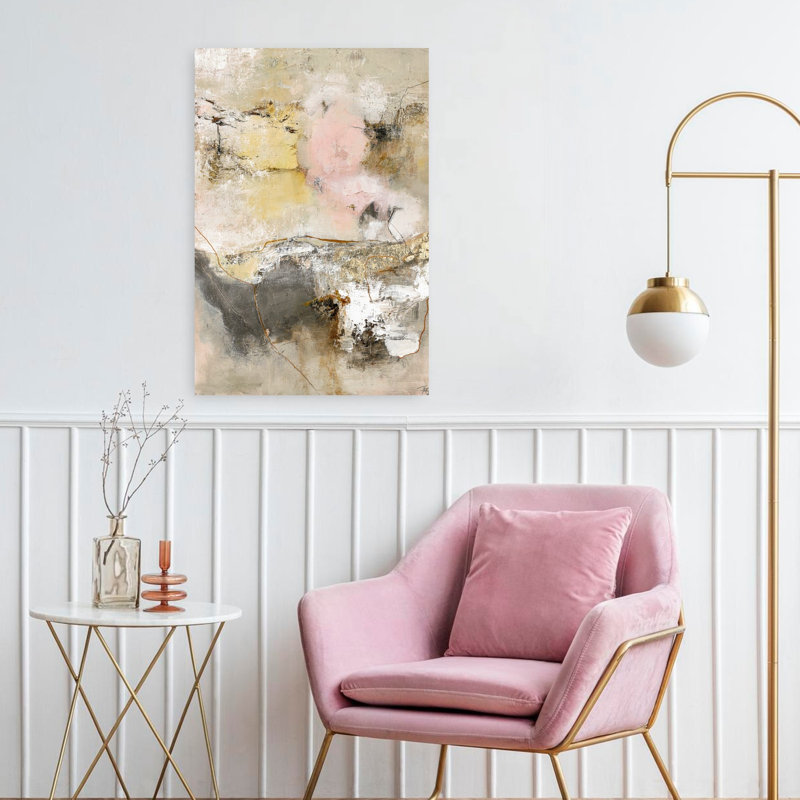 Art contemporain abstrait Artcast, H 24 po x l 16 po