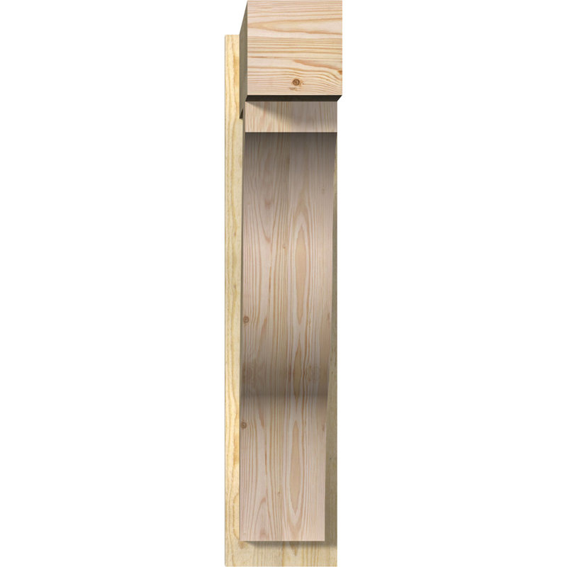 Sapin Douglas Douglas, l 8 po x P 26 po x H 38 po, 8" W Douglas Fir (Rough Sawn), P 26 po x H 38 po