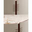 Table basse circulaire de style nordique