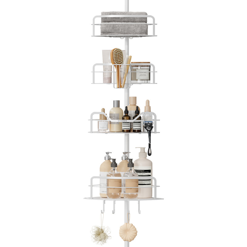 Amott Shower Caddy, White