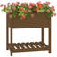 Aalap Wood Raised Garden Bed-1019041435-1019041424