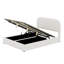 Lit plateforme tapissier avec système de rangement hydraulique Teddy-997152182-997152183
