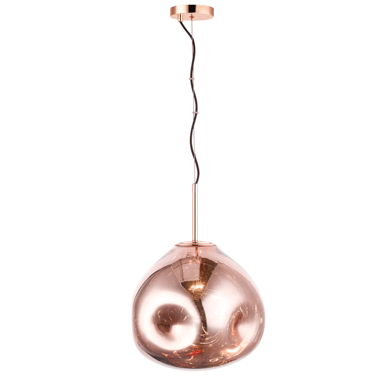 Bojislav 1 - Light Single Pendant, Copper