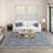 Hoban Oriental Scroll Gray Indoor Area Rug for Living Room, Bedroom, Dining Room-28785140
