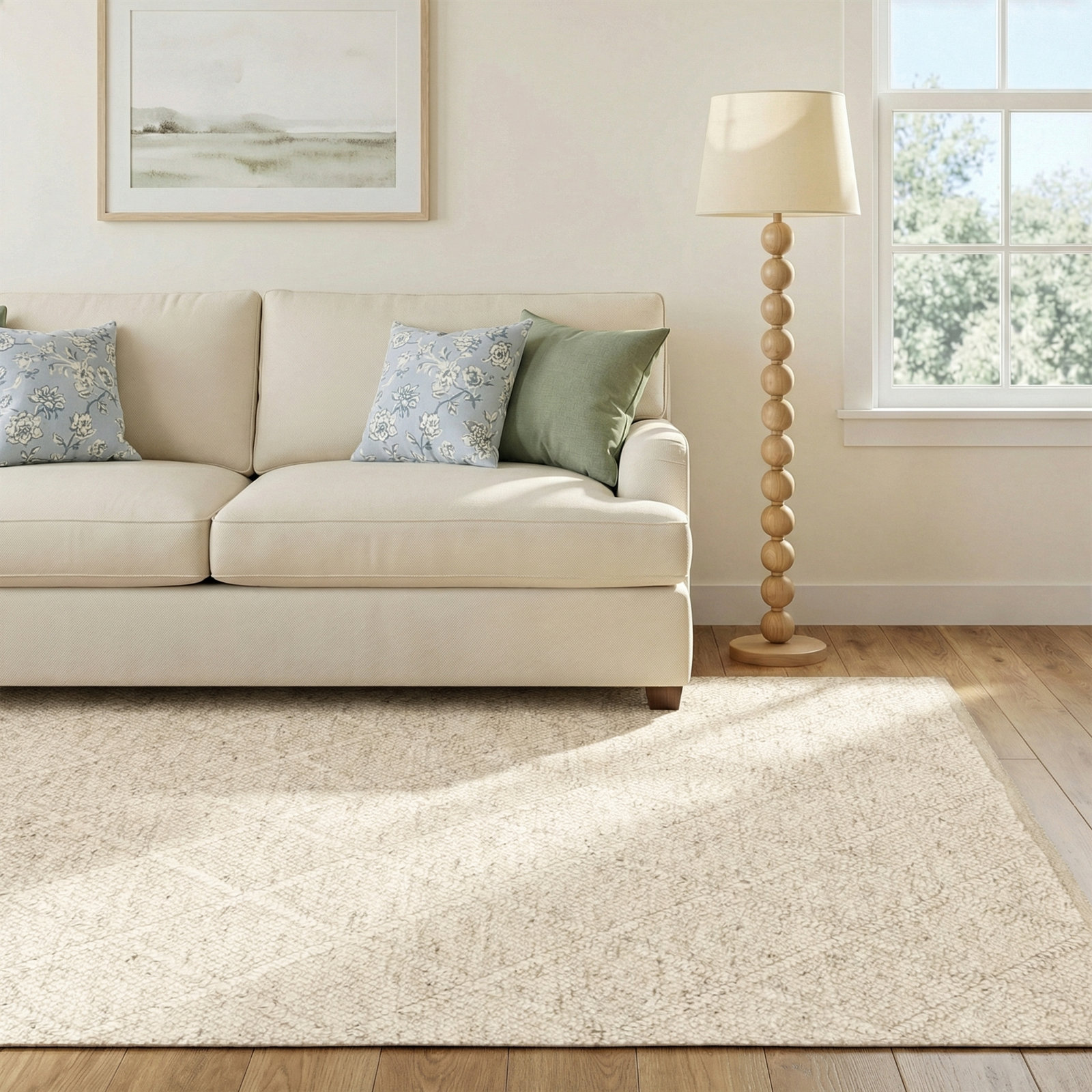 Gray Flatweave Geometric Rug, Rectangle 6' x 9'