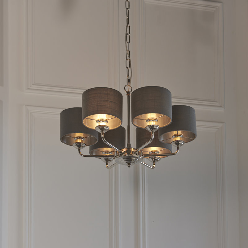 Landover 6 - Light Shaded Chandelier