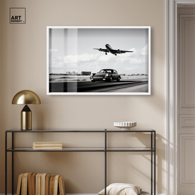 «Sports Car Takeoff Shadowbox», photographie élégante par Art Remedy