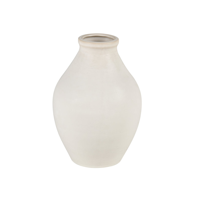 Vase Faye - petit blanc, Blanc